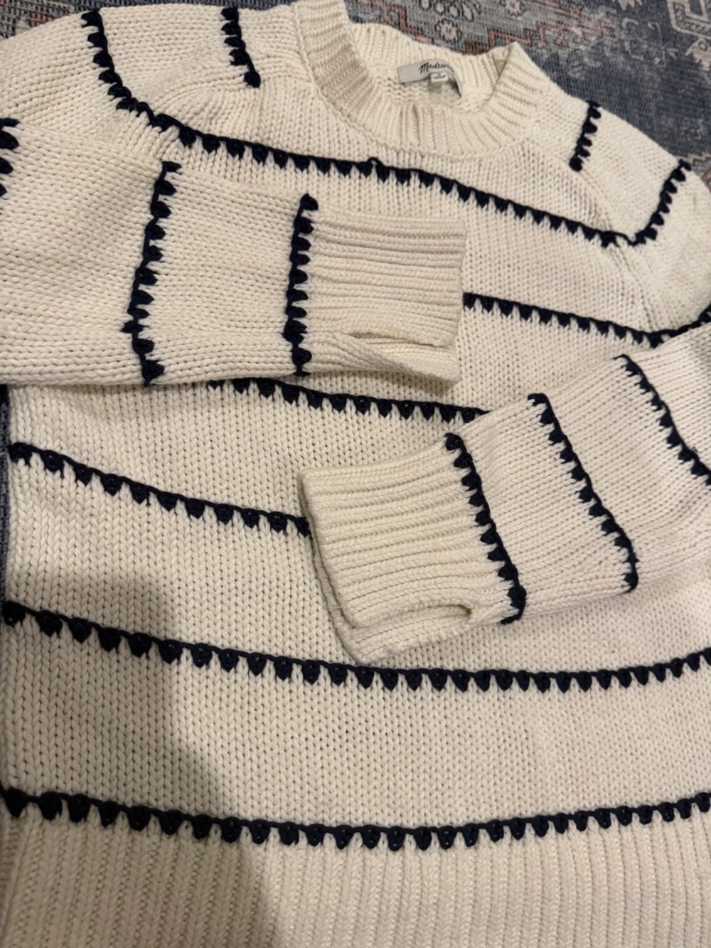 Madewell open knit sweater - Picture 3 of 5